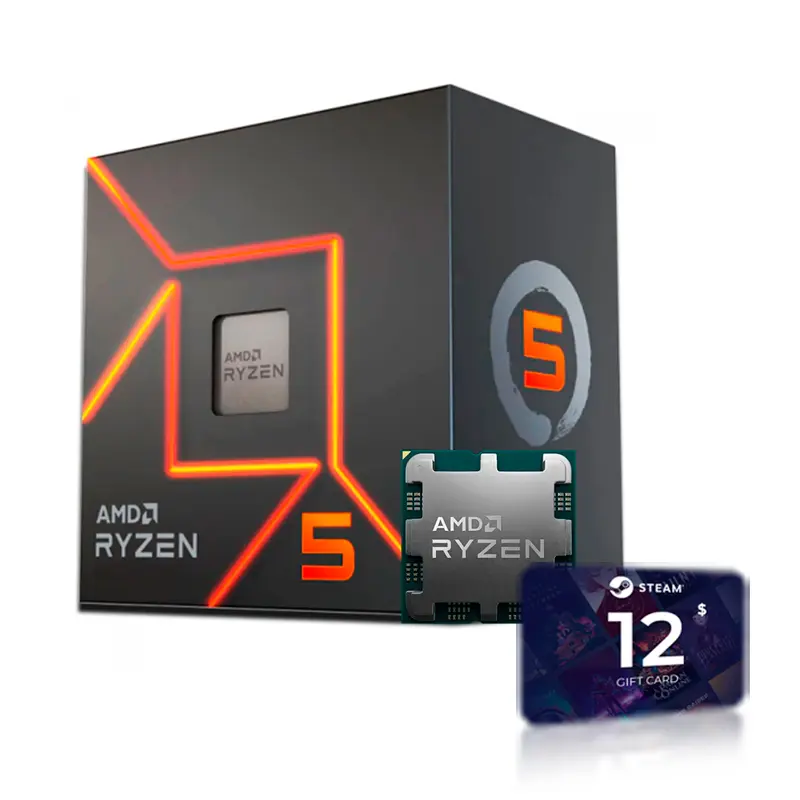 PROCESADOR AM5 RYZEN 5 8600G 4.3 22 MB CACHE