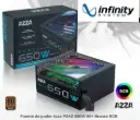 Fuente de poder AZZA 650W 80+ Bronze