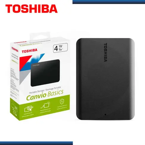 Disco Externo 4TB Toshiba Canvio Basics usb 3.0 HDTB540XK3CA