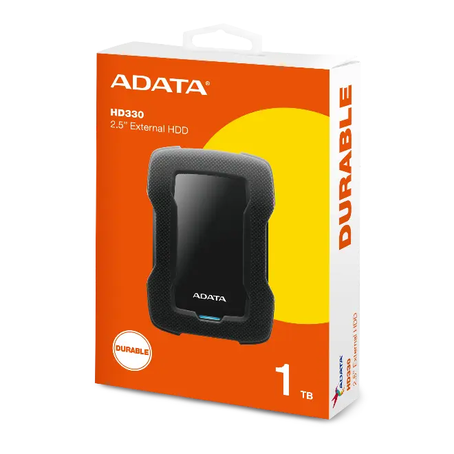 Disco Externo 1tb Antigolpes Adata Hd330 Usb 3.2 AHD330-1TU31