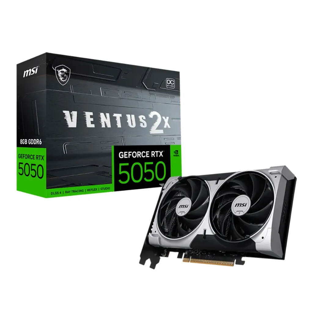 Tarjeta De Video Msi Geforce Rtx-5050 Ventus 2x Oc 8 Gigas