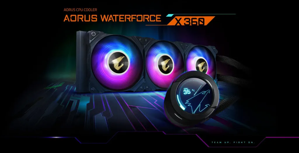 REFRIGERACION LIQUIDA GIGABYTE AORUS WATERFOR 360