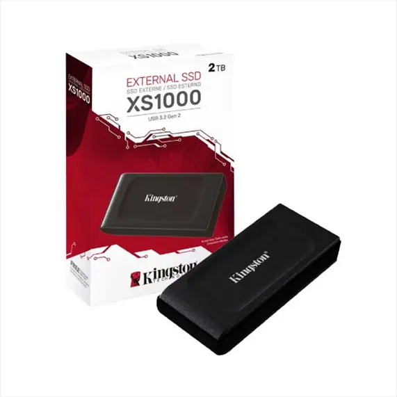Disco solido Externo 2TB Kingston XS1000 Tipo C SXS1000/2000G