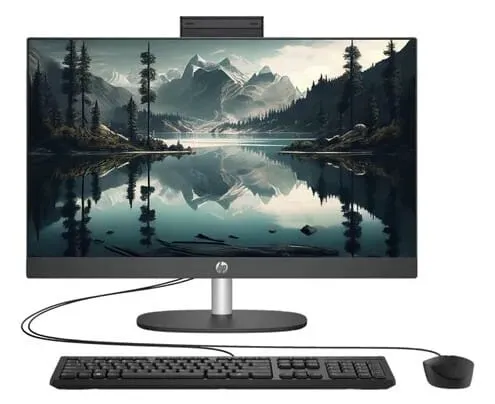 TODO EN UNO HP PROONE 245 G10 - AMD RYZEN 5 7520U - 16GB LPDDR5 - 512GB SSD - PANTALLA 23,8" FHD - NO DVD - RJ45 - FREEDOS - NEGRO 