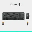 Combo   Inalámbrico   Bluetooth   Logitech   MK250   con   Diseño   Compacto