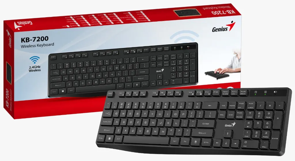 Teclado Inalámbrico Genius KB - 7200