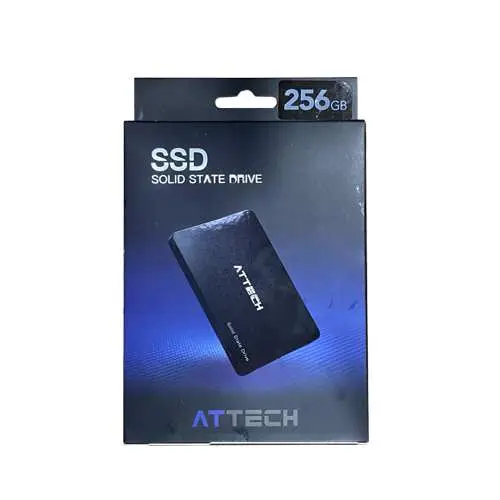 Unidad de Estado Sólido 2.5 Pulgadas Sata III 256GB -550mb/s- Attech