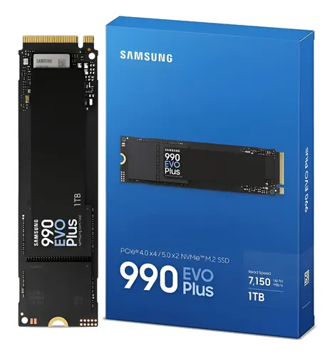 Unidad De Estado 1tb Samsung Ssd 990 Evo Plus 7150×6300