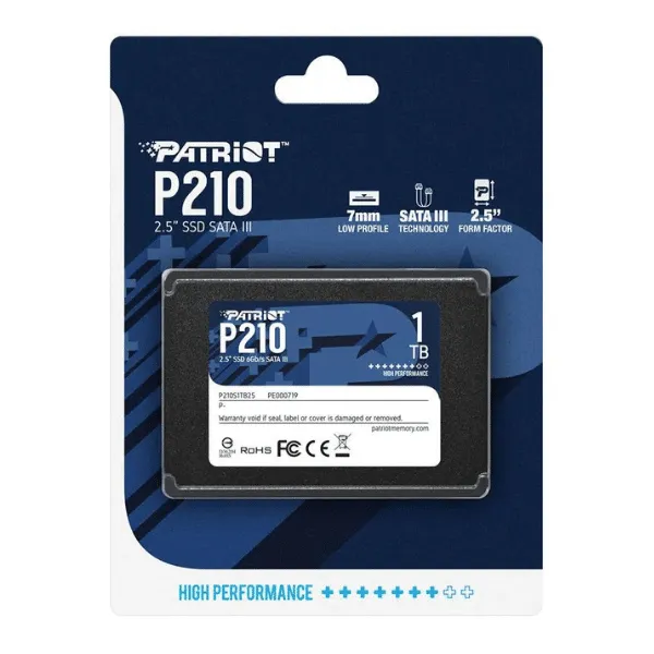 Disco Patriot P210 SSD 1TB SATA III