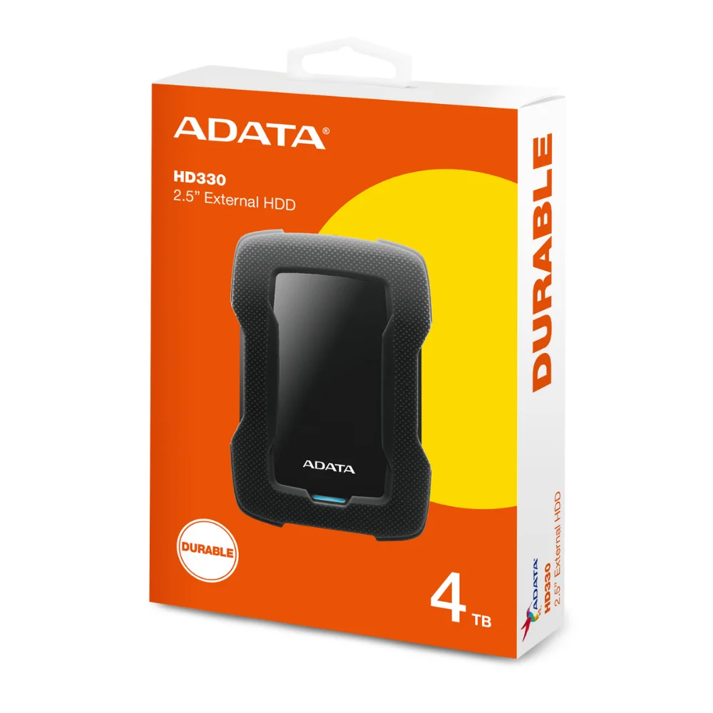 ADATA HD330 - 4 TERAS EXTERNO - 2.5 - NEGRO - ANTIGOLPES