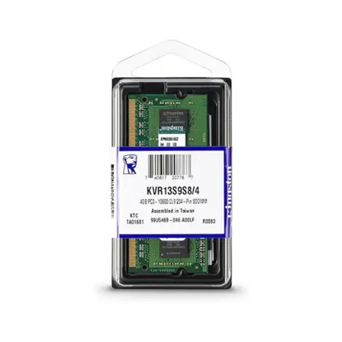 Memoria Ram Ddr3L 4GB Kingston para Portátil 1600 MHZ KVR16LS11/4
