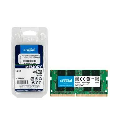 Memoria Ram 8gb Ddr4 Crucial 3200mhz para portátil CT8G4SFRA32A