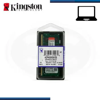 Memoria Ram Kingston Ddr4 32gb Para portátil 3200mhz KVR32S22D8/32