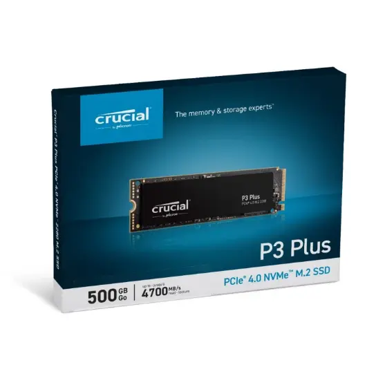 Disco Solido M.2 Crucial P3 Plus 1TB PCIe 4.0 NVMe CT1000P3PSSD8