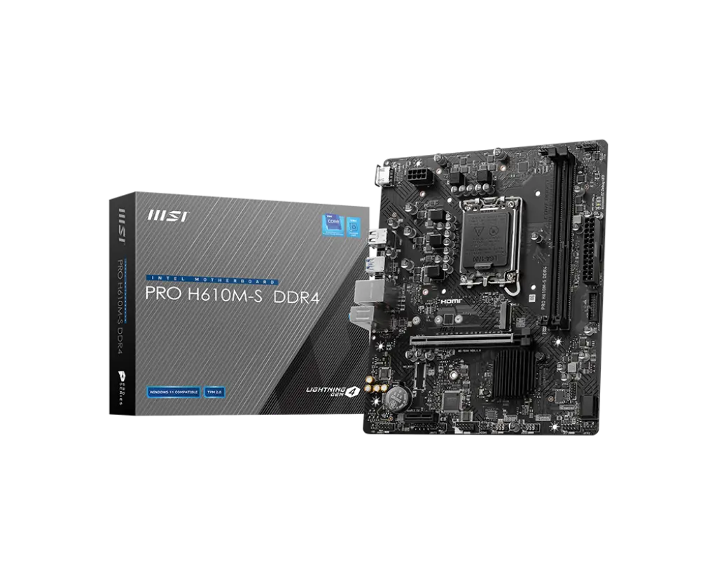 Board MSI PRO H610M-S DDR4