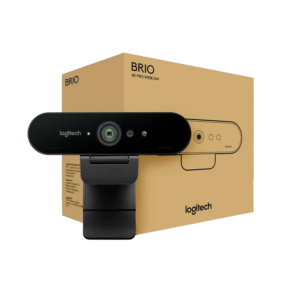Logitech   Brio, Ultra Hd Pro Webcam 4k / Rightlight 3 Con Hdr