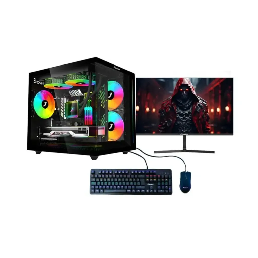 Computador de Escritorio Janus INTEL CORE I5 12400F Memoria RAM 16GB SSD 512GB M.2 RTX 3050 Board H610M Fuente Janus 400W