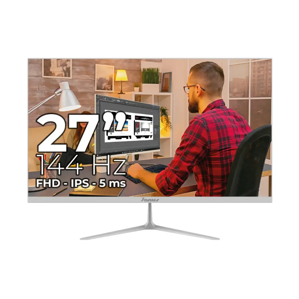 Monitor Janus 27 Ips Full Hd 144Hz Blanco