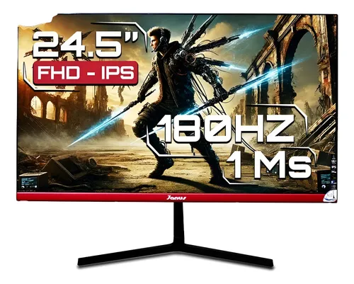 Monitor Janus IPS 24.5" Gamer J24180FVGIPS 180hz - 1Ms