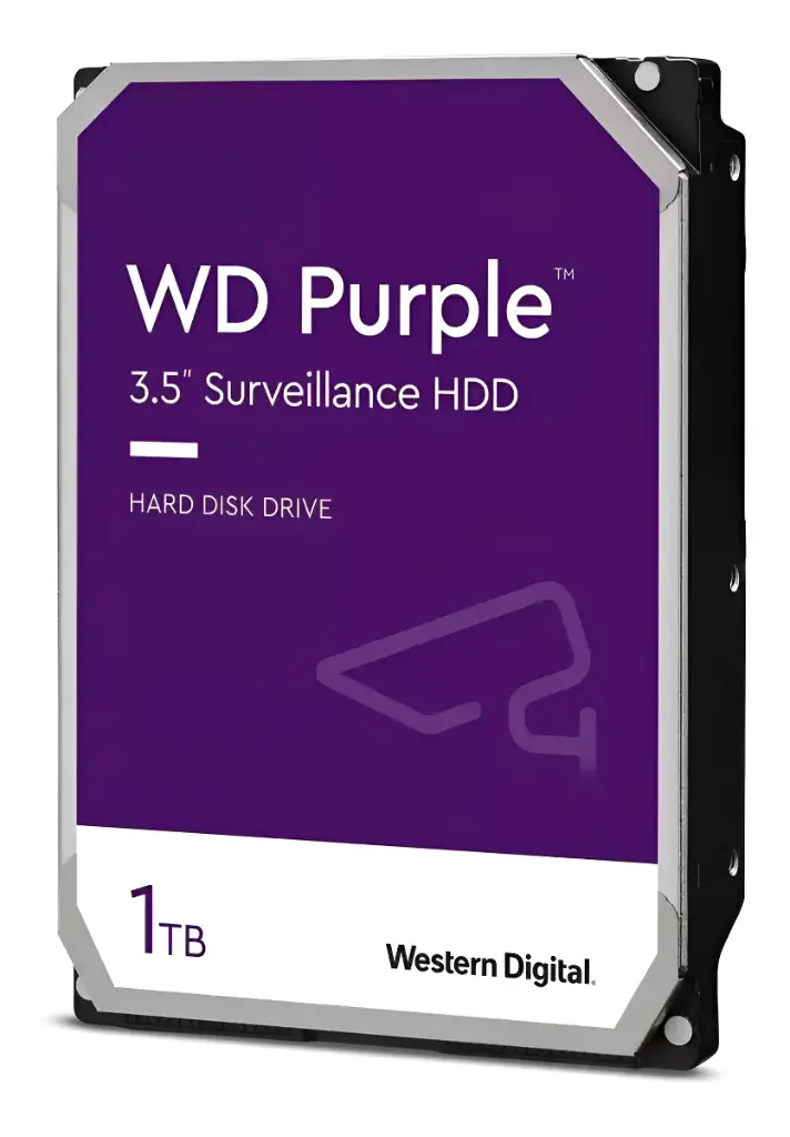Disco para DVR 1TB Western Digital Purple 3.5 SATA3 WD10PURZ
